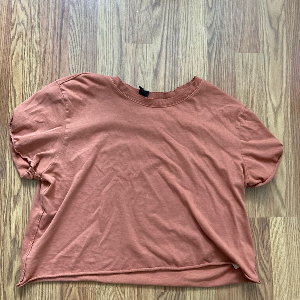 Orange Crop Top